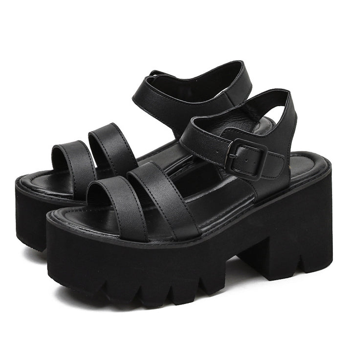 Womens Summer Platform Wedge Sandals High Heel Sandals Open Toe