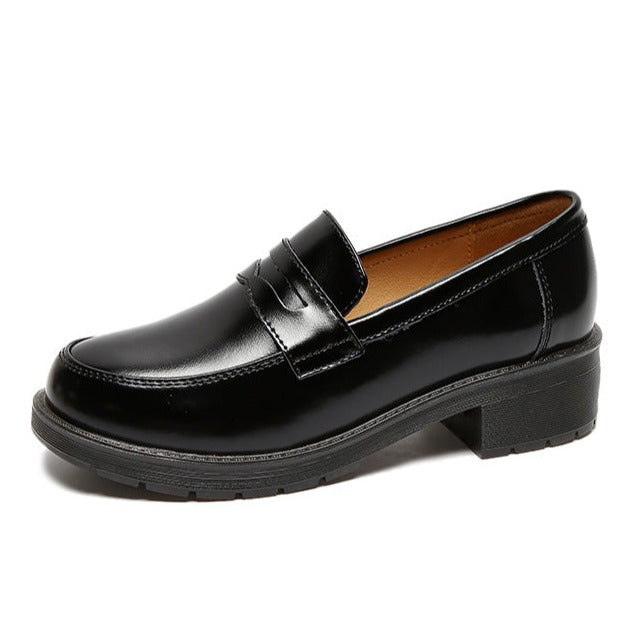 【kee】Bibiy. BIJOU SCHOOL LOAFERS Women's Japanese College Style Student Soft Sole Loafers – ubekeen