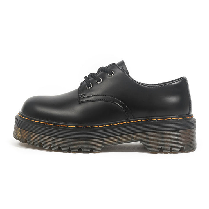Womens Platform Oxfords lace-up Loafers