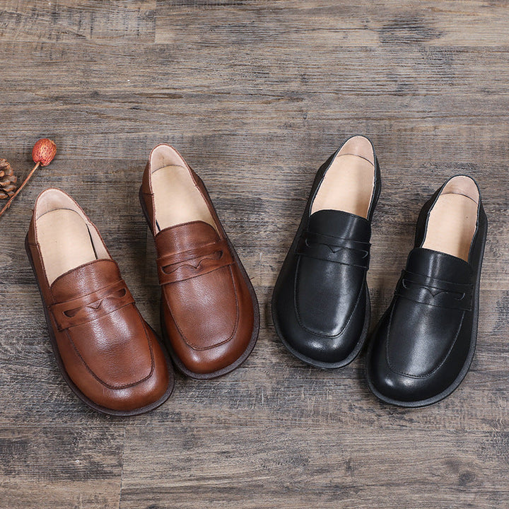 Women's Classic Lightweight Comfortable Flat Loafers – Stylish Everyday Slip-Ons