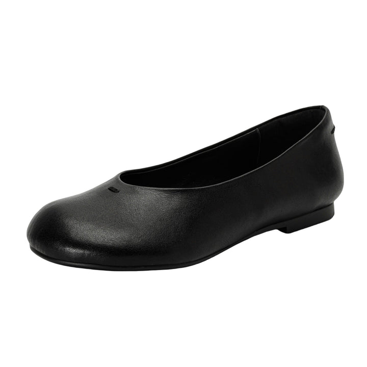 Comfortable Women's Handmade Leather Slip-On Flats – Casual Everyday Shoes