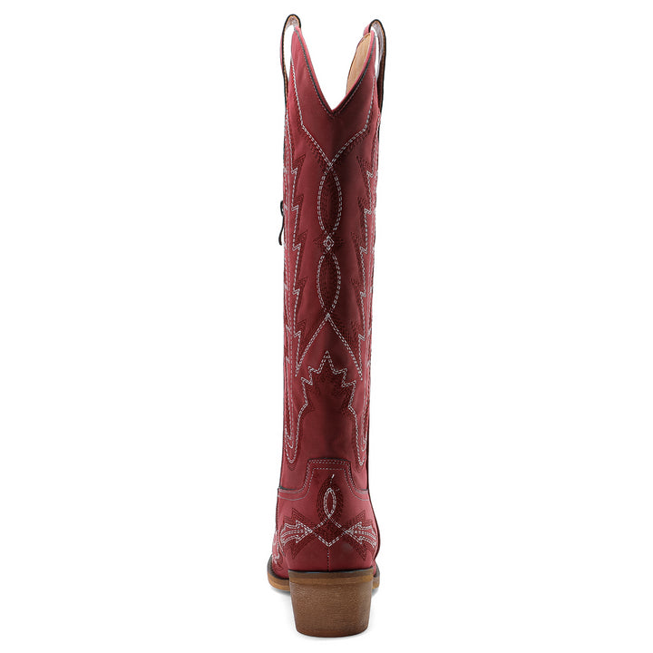 Women's Embroidery Western Boot