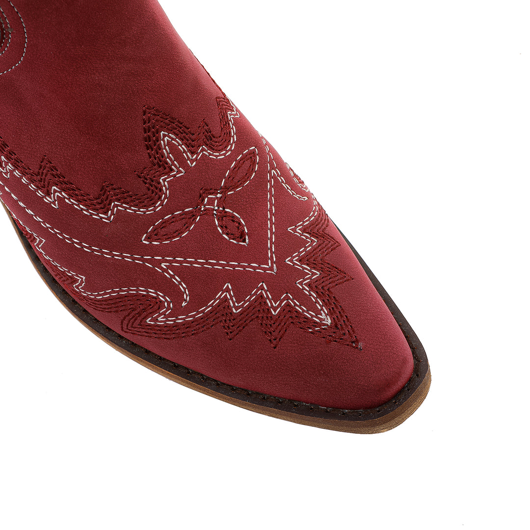Women's Embroidery Western Boot