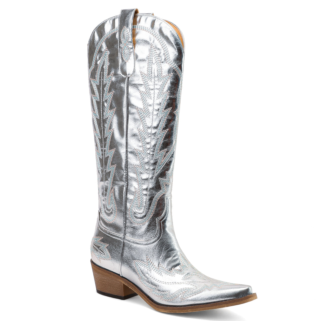 Women's Embroidery Western Boot