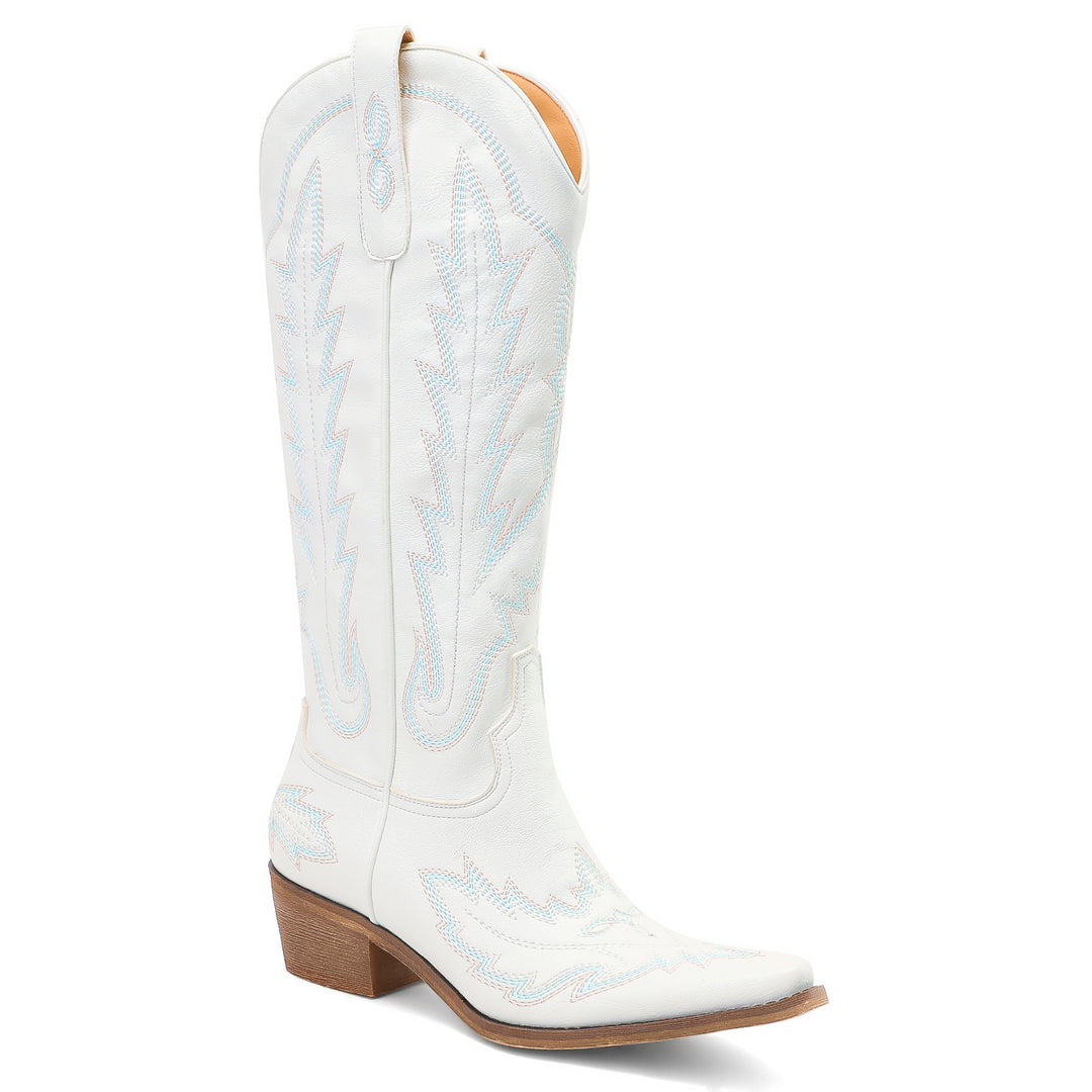 Women's Embroidery Western Boot