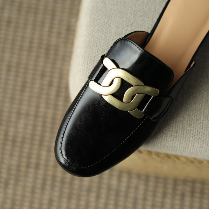 Clearance Sale Women's Handmade Mule - Black