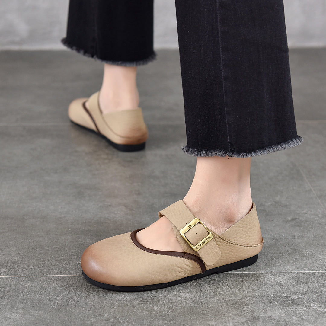 Women's Retro Casual Flat Mary Janes