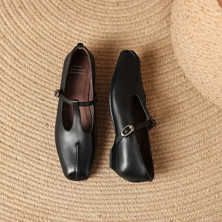 Clearance Sale Chic Handmade Womens Mary Jane $49.99 Black/US7/UK5/CN38/240