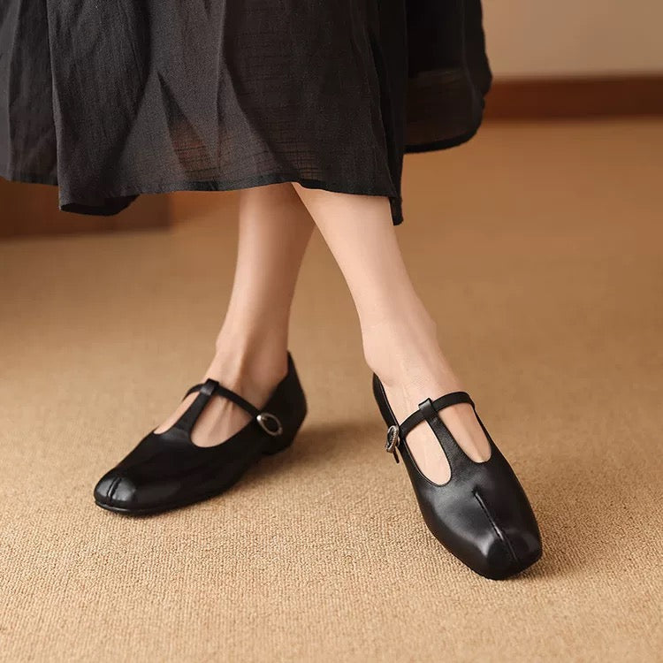 Clearance Sale Chic Handmade Womens Mary Jane $49.99 Black/US7/UK5/CN38/240