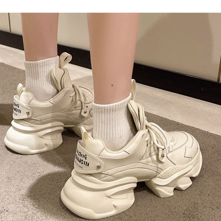 Platform Sneakers Women's Running Shoes Tennis Vulcanized Shoes