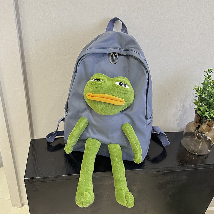 Funny Ugly Moe Cute Student Backpack