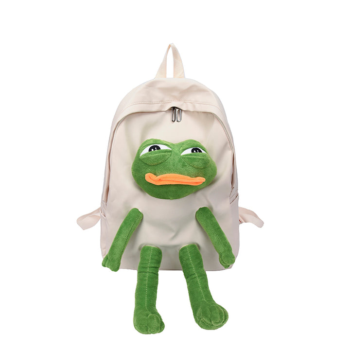 Funny Ugly Moe Cute Student Backpack