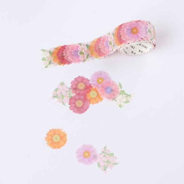Flower Petal Masking Roll Sticker