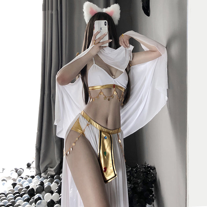 Sexy Belly Dancer Translucent Costume