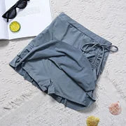 Sweet Square Collar Flouncing One-Piece Swimwear