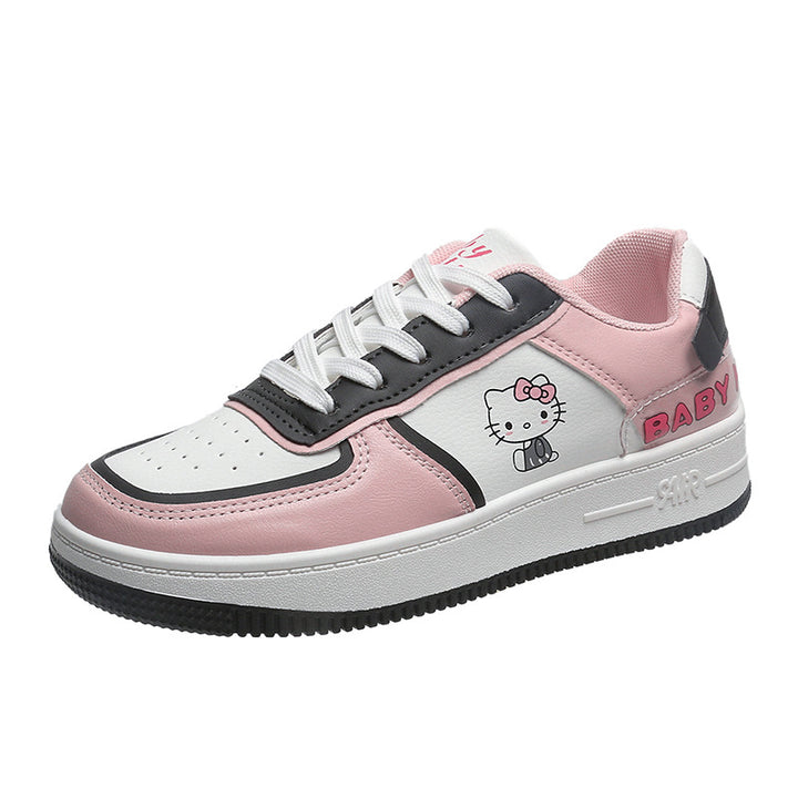 Womens Cute Cat Sneakers Walking Shoes