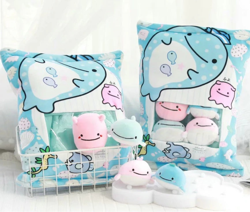 Kawaii Bunny Bag Plushies Pillow