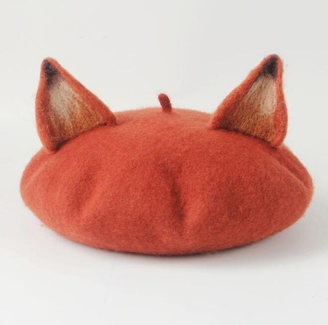 Lovely Fox Ears Beret