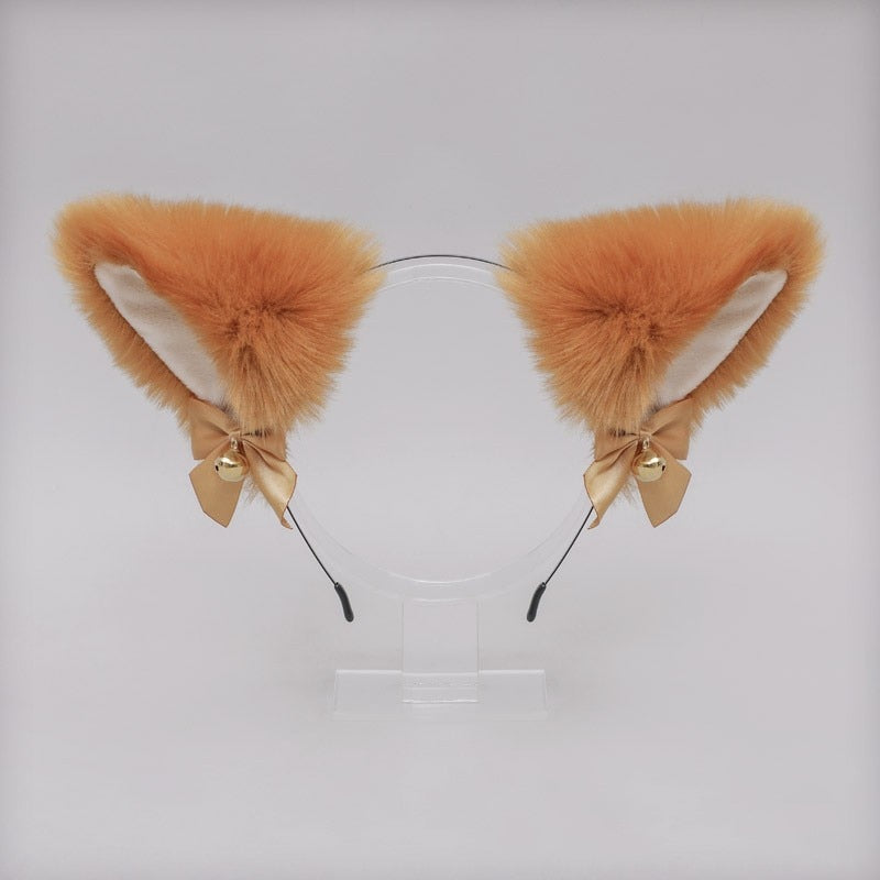 Cute Luxurious Neko Bell Ear Headband