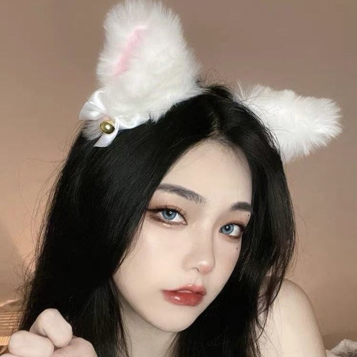 Cute Luxurious Neko Bell Ear Headband