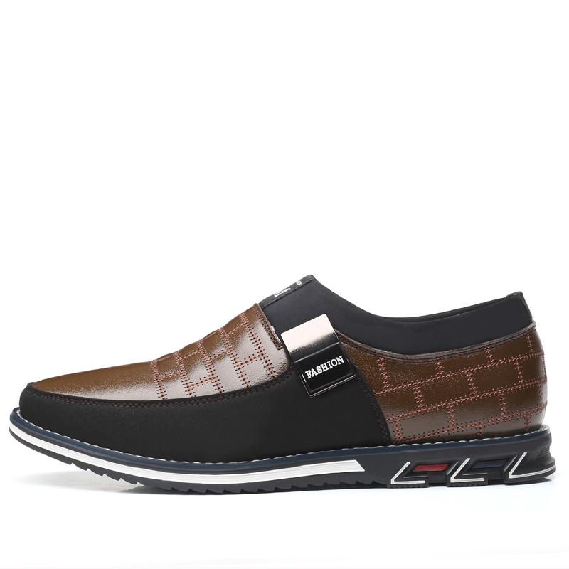 Men's Leather Slip On Shoes