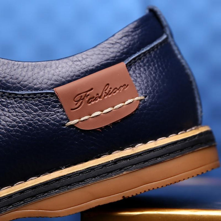 Mens Oxford Genuine Leather Business Shoes
