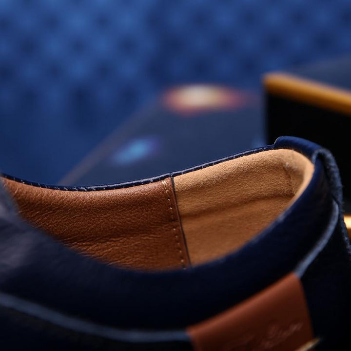 Mens Oxford Genuine Leather Business Shoes