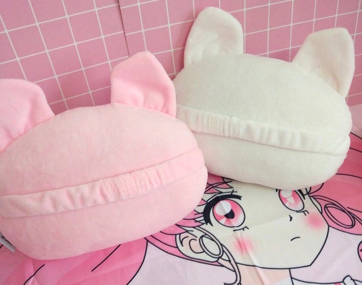 Sailor Moon Inspired Car Seat Headrest Neck Pillow Seatbelt Cover Accessories