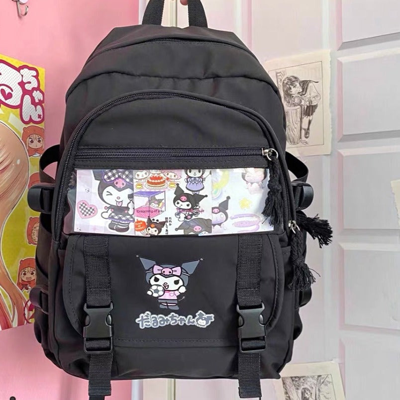 Cinnamoroll My Melody Kuromi Inspired Backpack