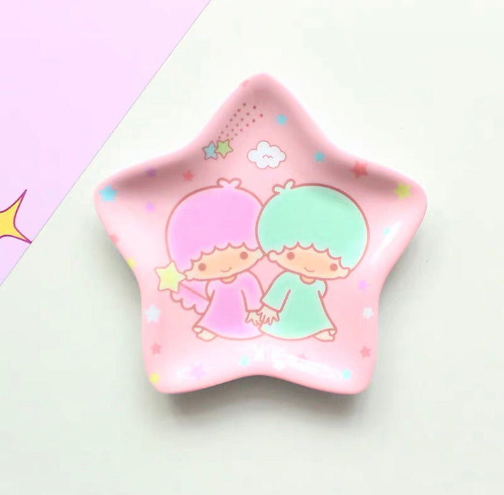 Cute Twin Stars Inspired Mini Appetizer Plates Dishes
