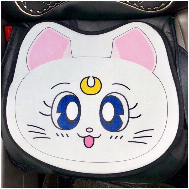 Sailor Moon Inspired Car Seat Headrest Neck Pillow Seatbelt Cover Accessories
