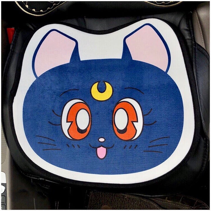 Sailor Moon Inspired Car Seat Headrest Neck Pillow Seatbelt Cover Accessories