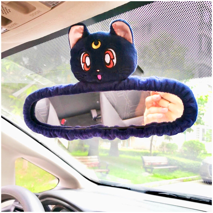 Sailor Moon Inspired Car Seat Headrest Neck Pillow Seatbelt Cover Accessories
