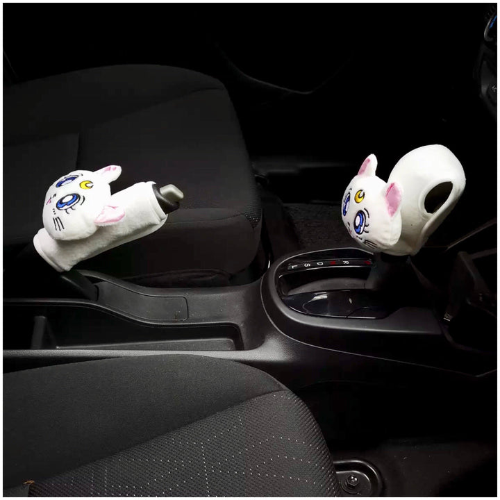 Sailor Moon Inspired Car Seat Headrest Neck Pillow Seatbelt Cover Accessories