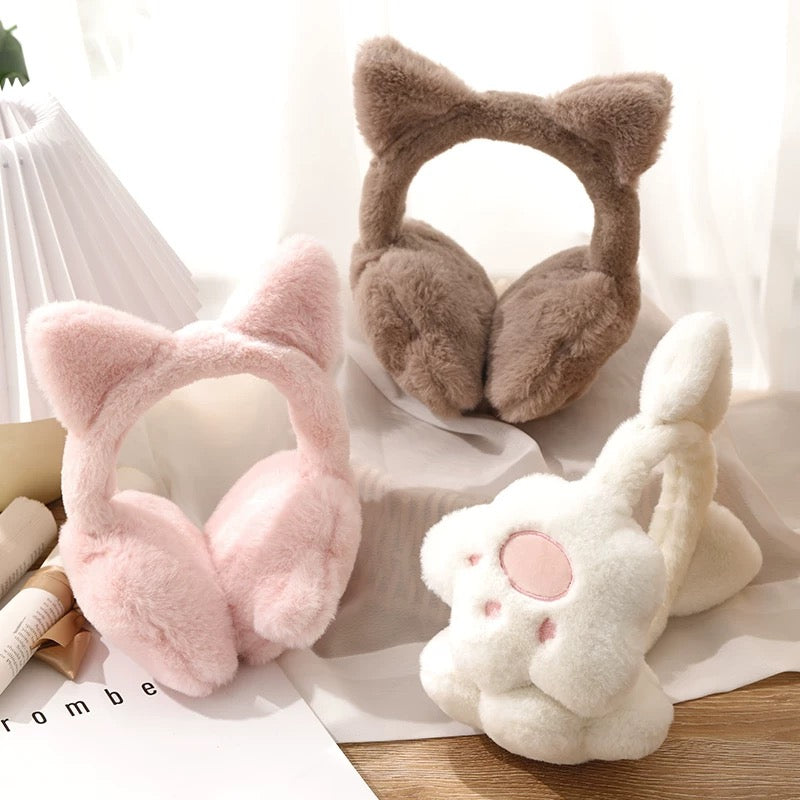 Winter Cute Cat Ears Earmuffs