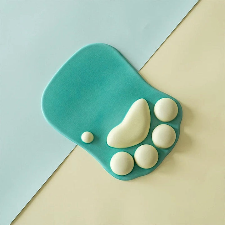 Creative Paw Shape 3D Mouse Pad with Wrist Support