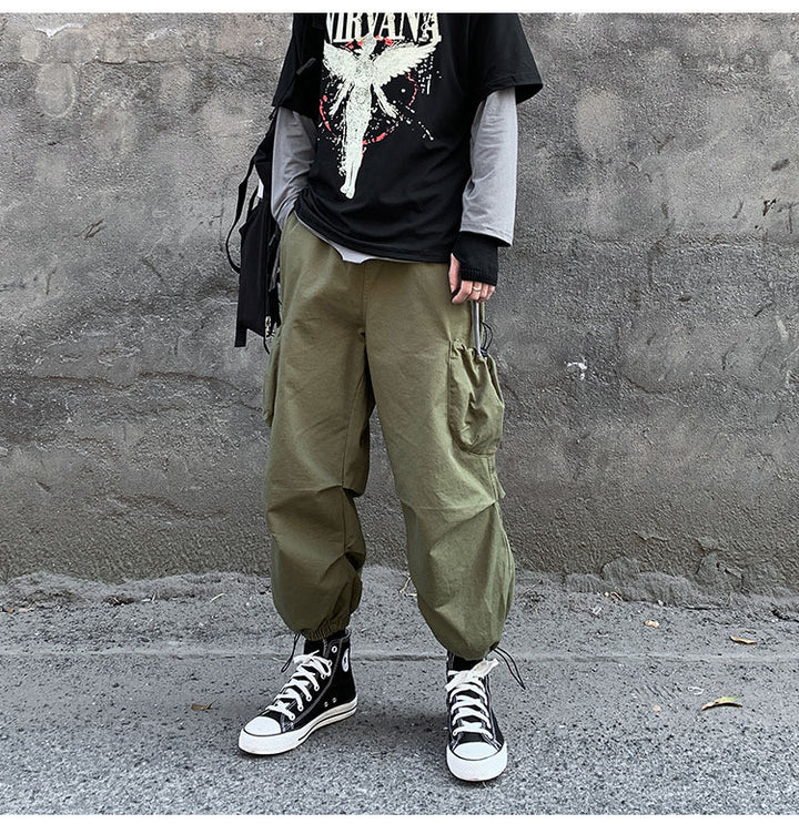 Big Pockets Japanese Style Pants