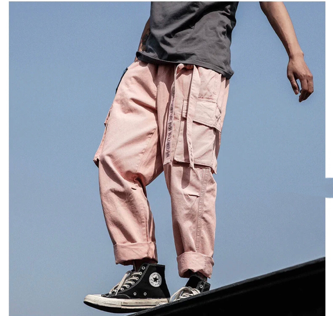 Mens Harajuku Pants Streetwear