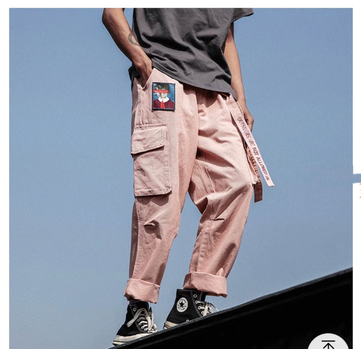 Mens Harajuku Pants Streetwear