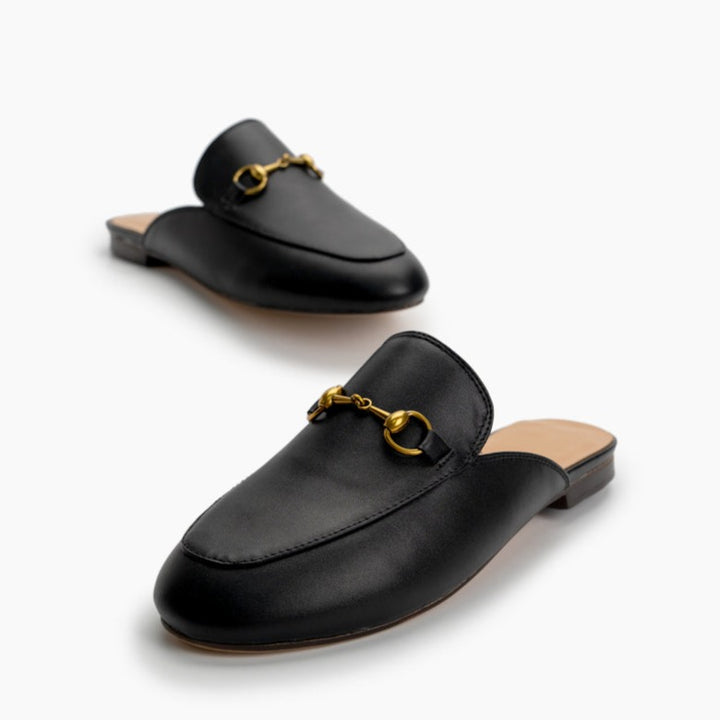 Womens Handmade Slide Slip On Flat Mules
