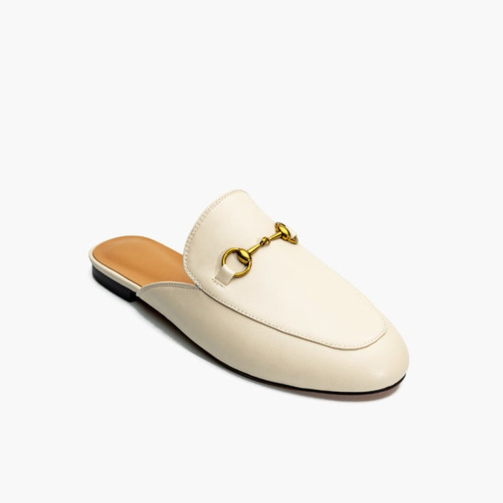 Womens Handmade Slide Slip On Flat Mules
