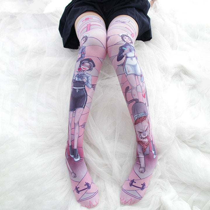 Aesthetics Anime Cos Socks