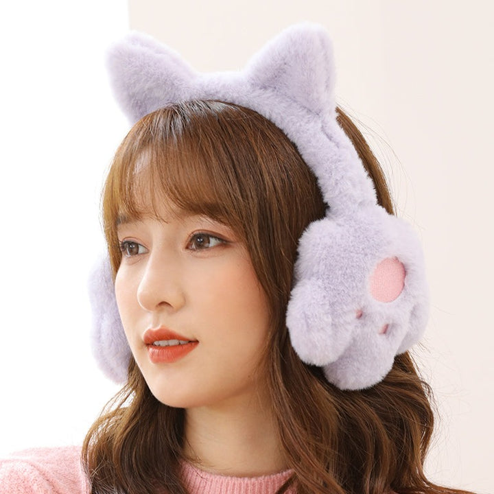 Winter Cute Cat Ears Earmuffs