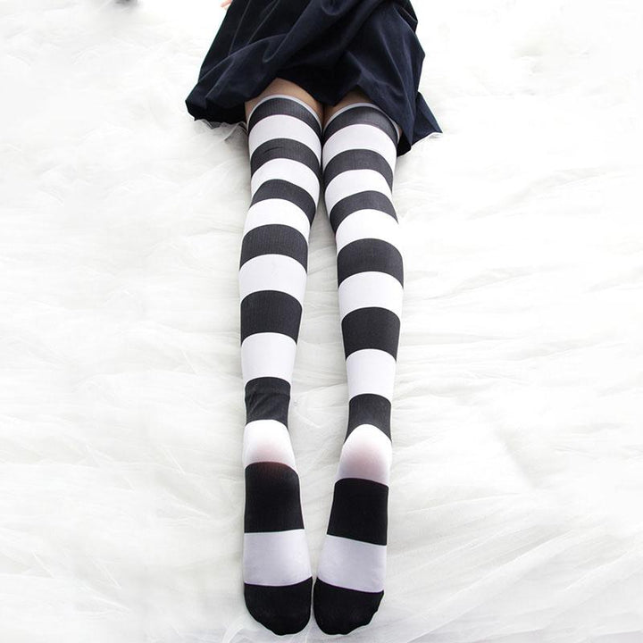 Emoticons Thigh High Tights