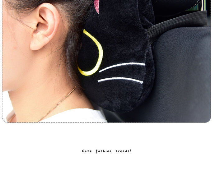 Kawaii Cute Cat Car Accessories- Neck Pillow
