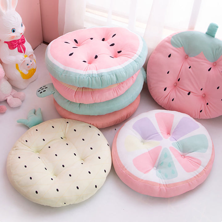 Kawaii Fruits Chair Pads