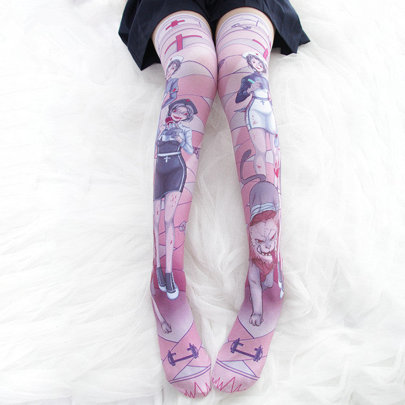 Aesthetics Anime Cos Socks