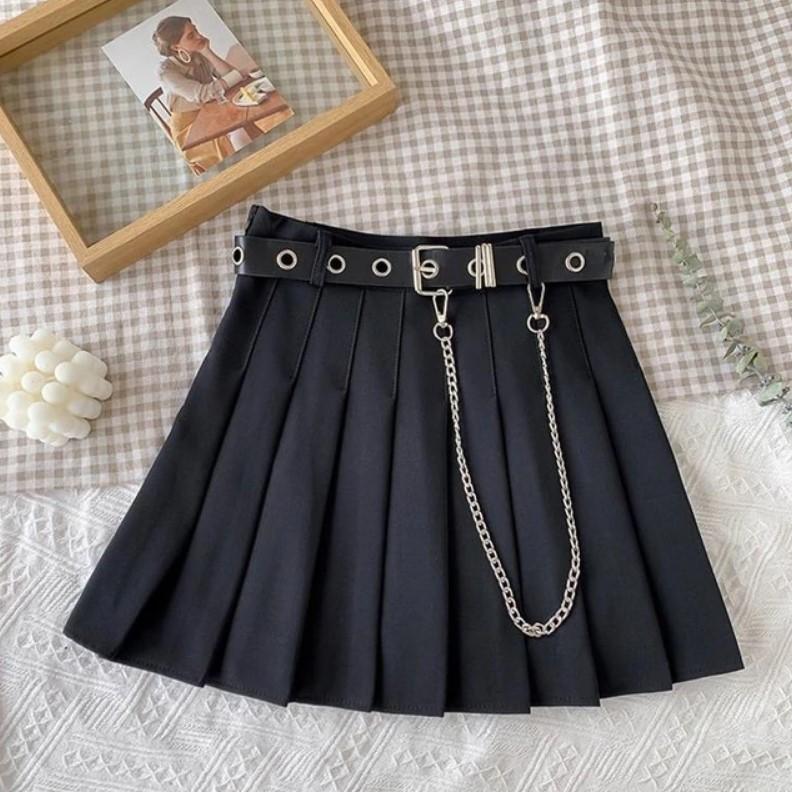 Chain Chains Mini Skirt