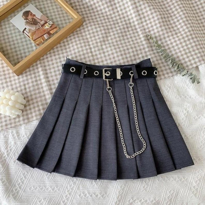 Chain Chains Mini Skirt