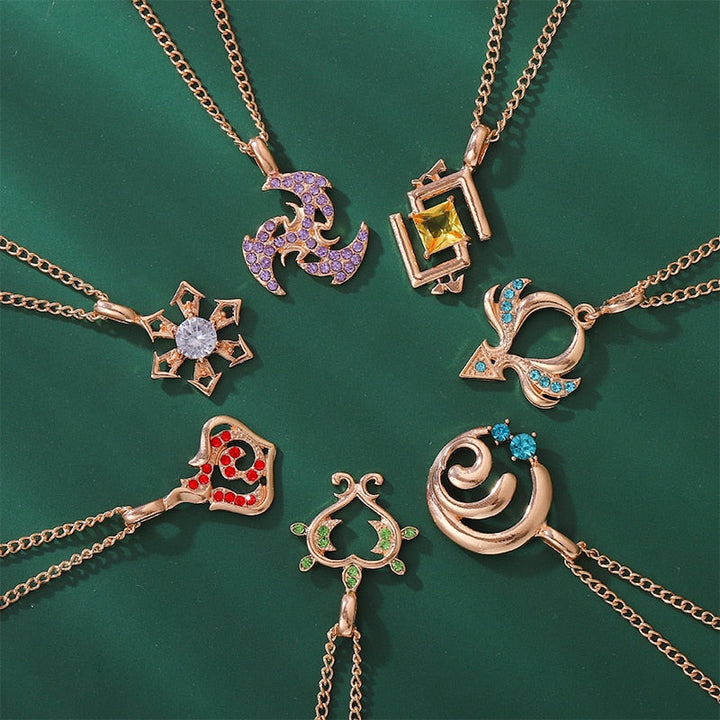 Genshin Impact Vision Pendant Necklace
